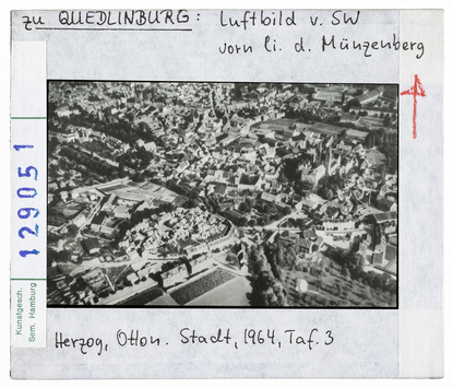 Vorschaubild Quedlinburg: Luftaufnahme von Südwesten 